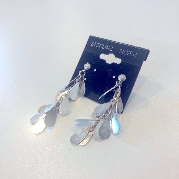 Sterling Silver Earrings - Picture 2 of 3